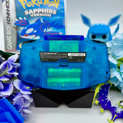 Gameboy Advance blau mit IPS Screen