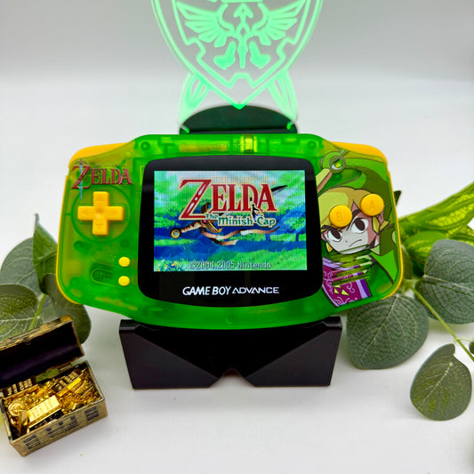 Gameboy Advance zelda design mit IPS Screen