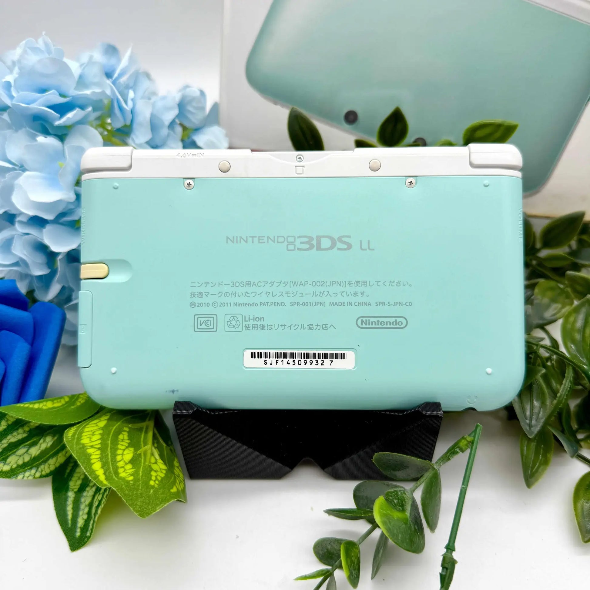 Nintendo 3DS XL white mint gemoddet - 3DSRenew