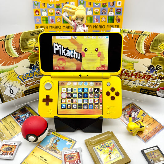 New Nintendo 2DS XL Pikachu gemoddet