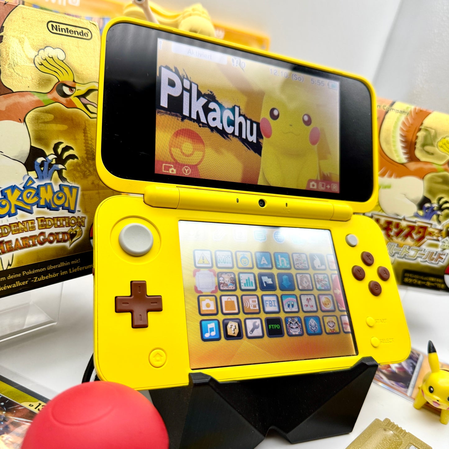 New Nintendo 2DS XL Pikachu gemoddet