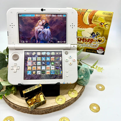 New Nintendo 3DS XL white Zelda modded