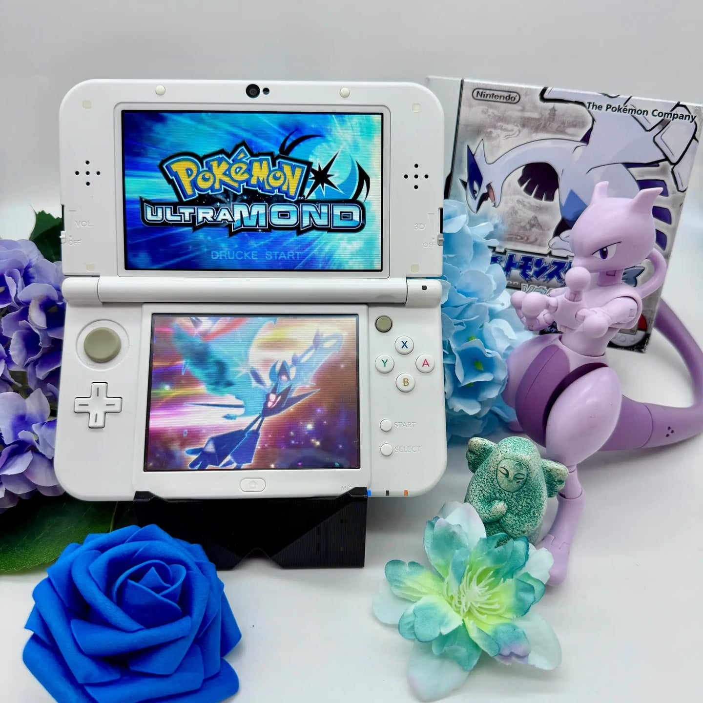 New Nintendo 3DS XL Pearl Pokemon gemoddet