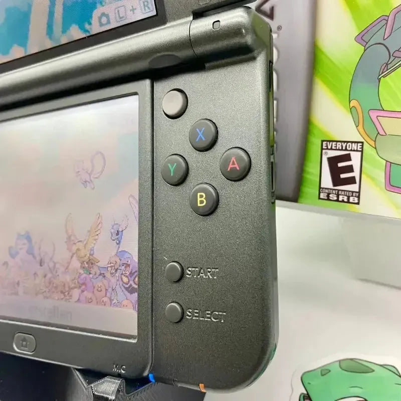 New Nintendo 3DS XL metallic grau gemoddet