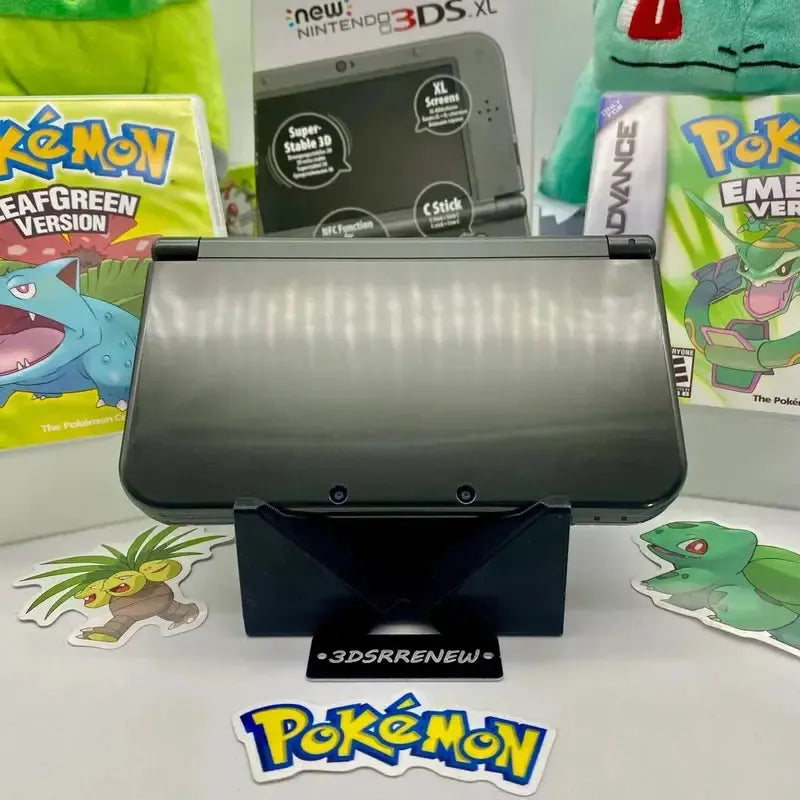New Nintendo 3DS XL metallic grau gemoddet