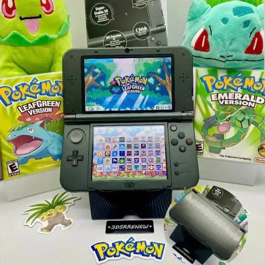 New Nintendo 3DS XL metallic grau gemoddet