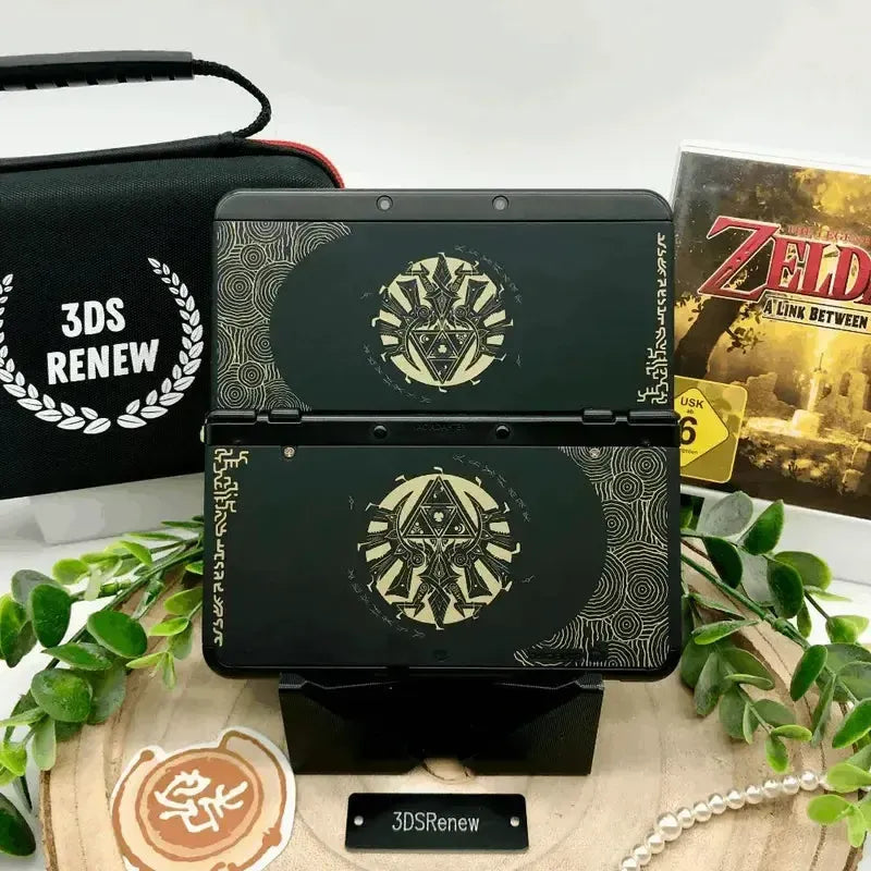 New Nintendo 3DS in schwarz gemoddet