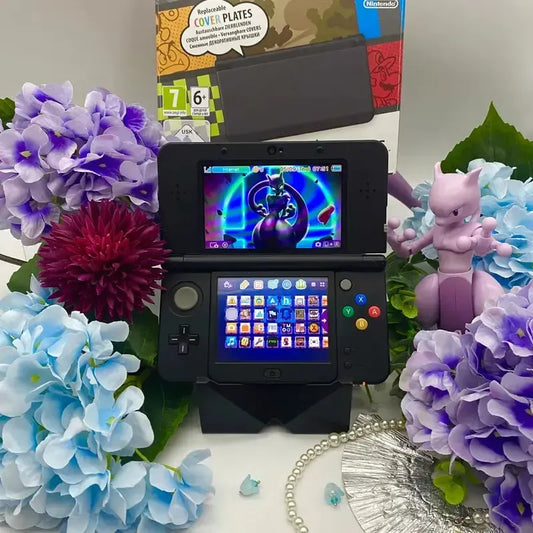 New Nintendo 3DS in schwarz gemoddet