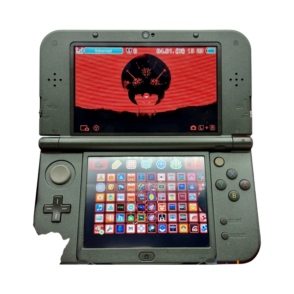 New Nintendo 3DS XL Majora's Mask design modded