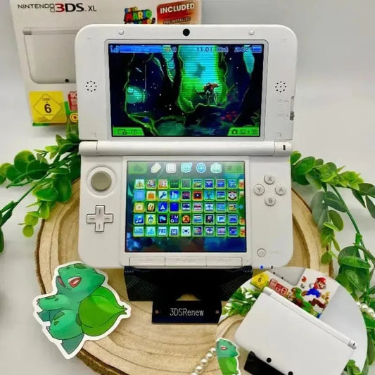 Nintendo 3DS XL in weiß gemoddet