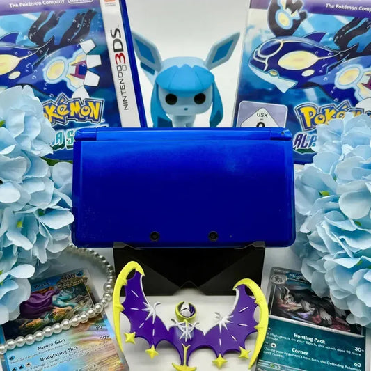 Nintendo 3DS in blau gemoddet