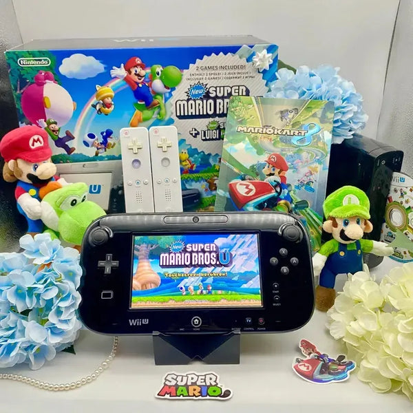 Nintendo WiiU modded in black