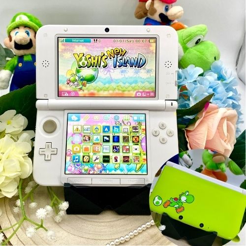 Nintendo 3DS XL Yoshi gemoddet