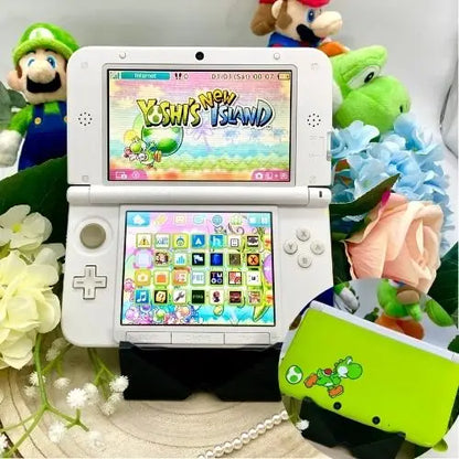 Nintendo 3DS XL Yoshi gemoddet - 3DSRenew