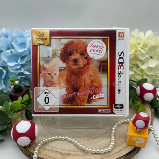 Nintendogs+cats Toy Poodle Nintendo Selects 3DS