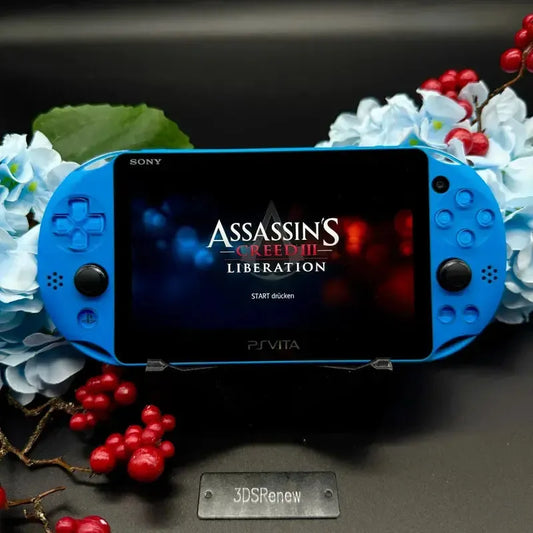 PS Vita 2000 in blau gemoddet
