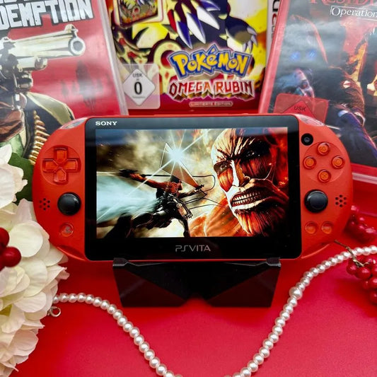PS Vita 2000 in rot gemoddet