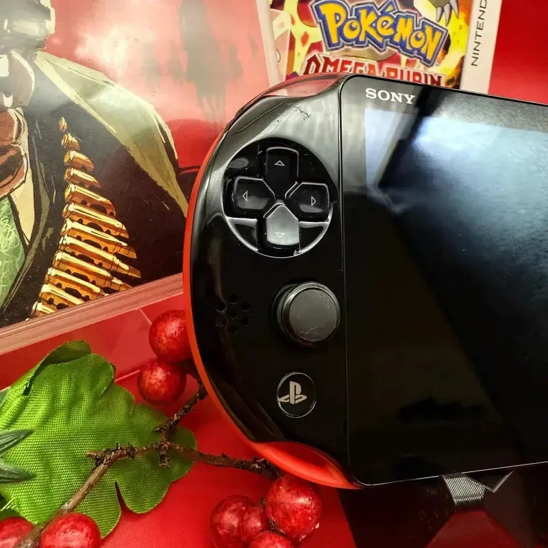PS Vita 2000 in schwarz rot gemoddet