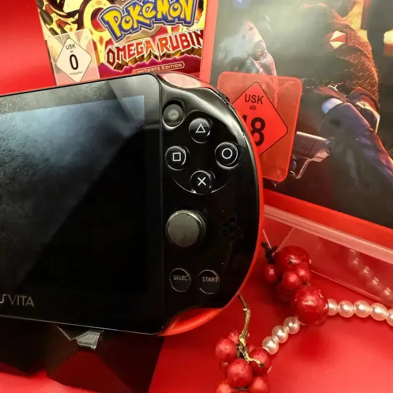 PS Vita 2000 in schwarz rot gemoddet