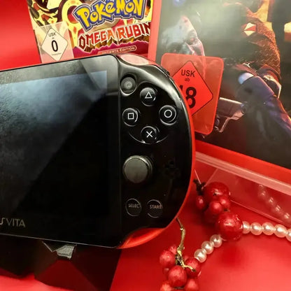 PS Vita 2000 in schwarz rot gemoddet