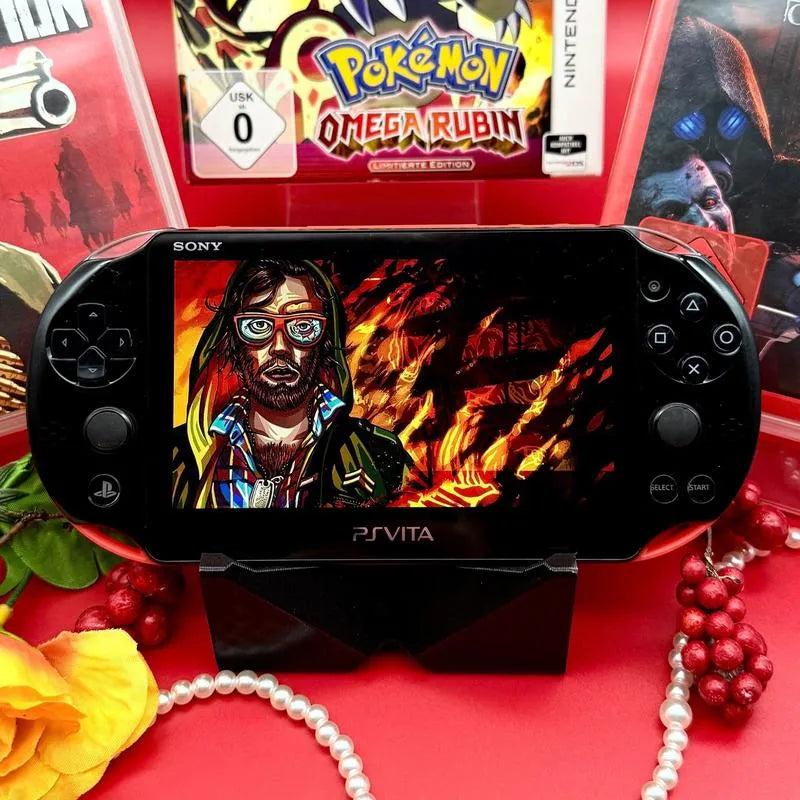 PS Vita 2000 in schwarz rot gemoddet