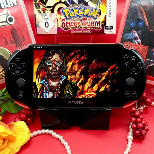 PS Vita 2000 in schwarz rot gemoddet