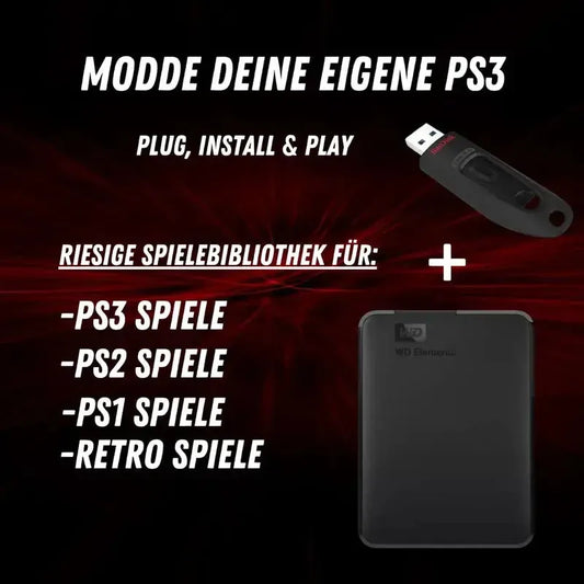 PS3 Modding DIY Service