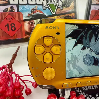 PSP 3000 (bright) in gold gemoddet