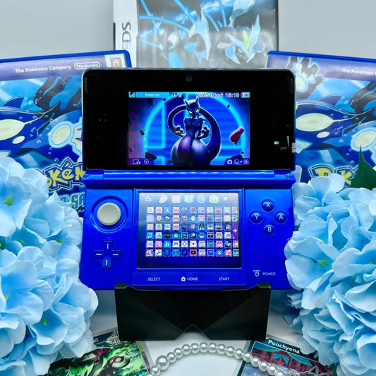 Nintendo 3DS in zufälliger farbe gemoddet