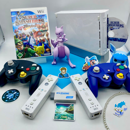 Nintendo Wii in weiß gemoddet