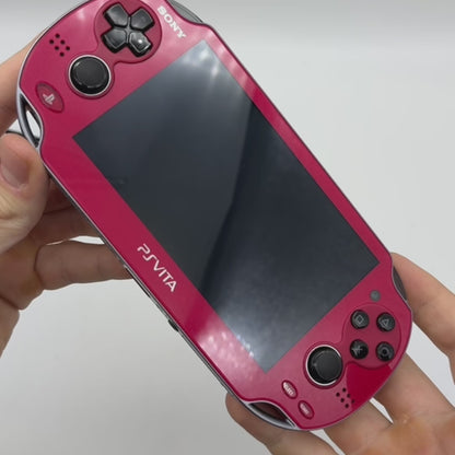 PS Vita 1000 modded in red